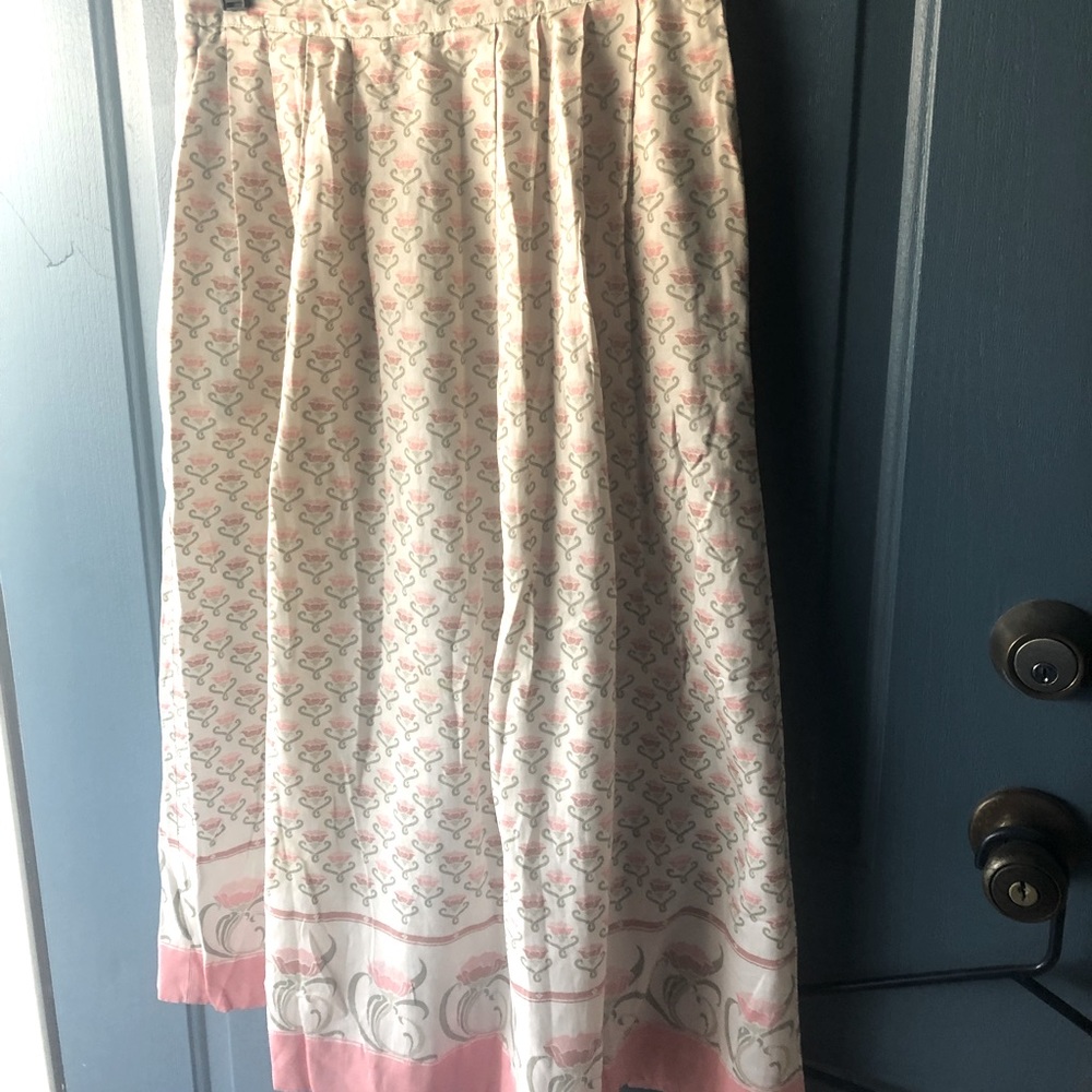 Floral Bordered Skirt